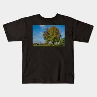 Tree in Schenley Oval Kids T-Shirt